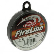 Fireline rijgdraad 0.15mm (6lb) Crystal - 45.7m